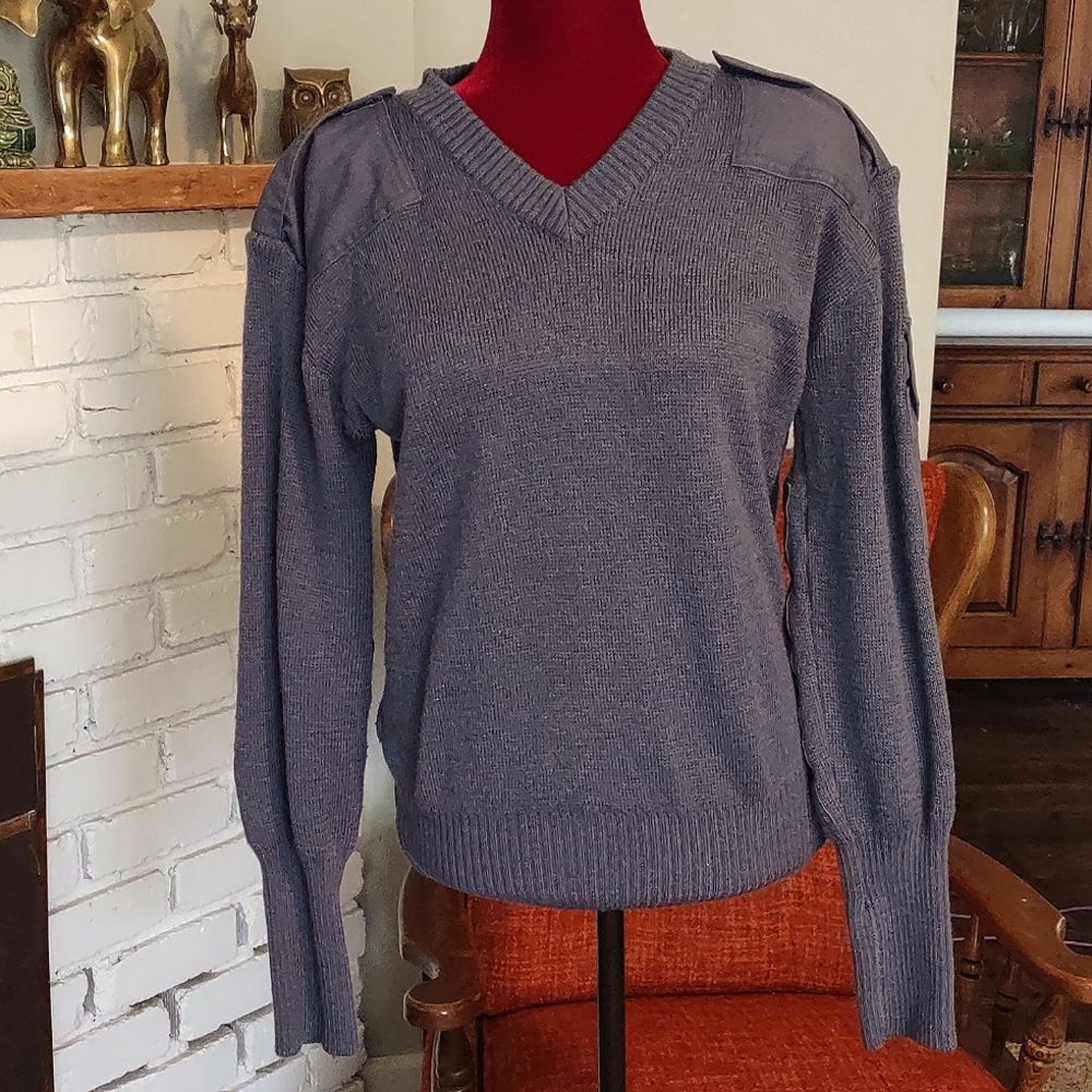 Royal Air Force Blue Sweater 1980s